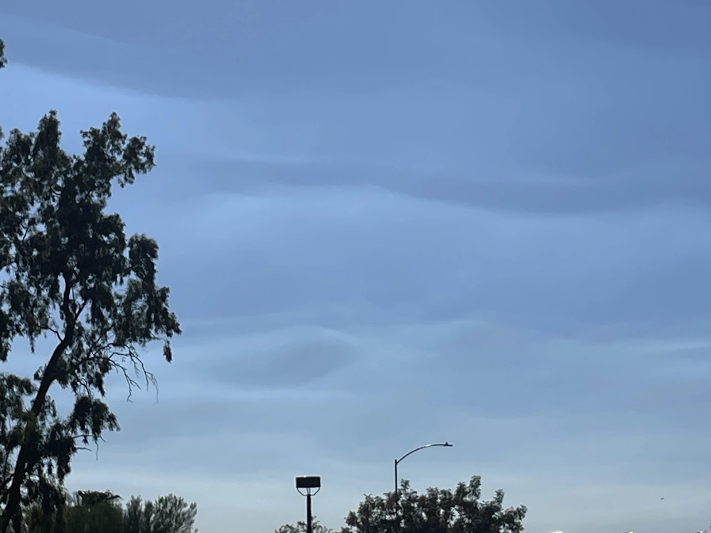 Layer of smoke spotted over Phoenix